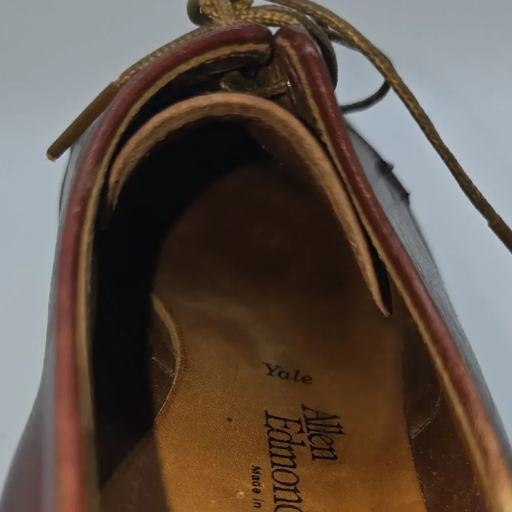Allen Edmonds Brown Leather Derby Shoes